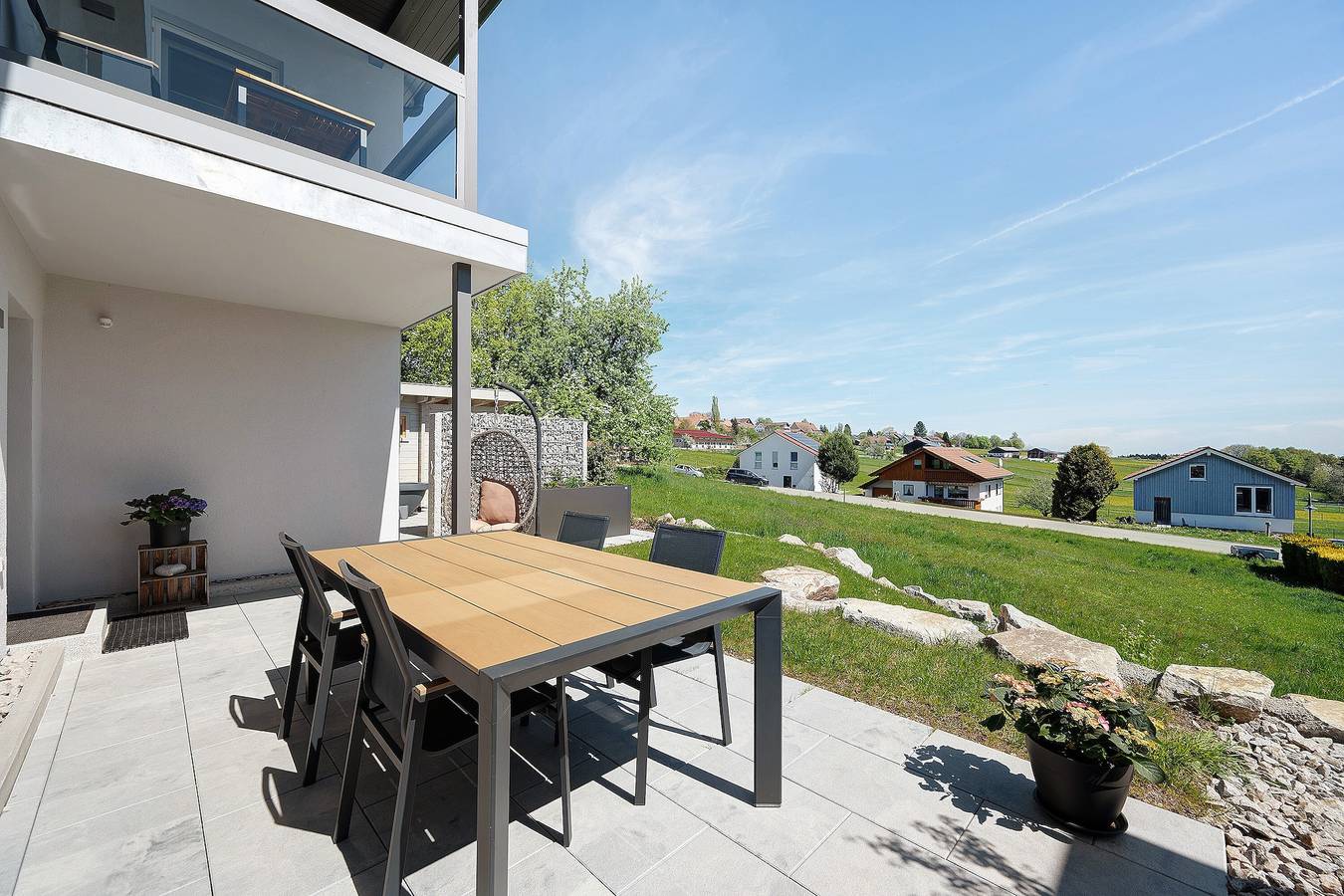Ganze Wohnung, Apartment 'Chalet Seewald -' mit privater Terrasse, Gemeinschaftsgarten und Wlan in Seewald, Nordschwarzwald