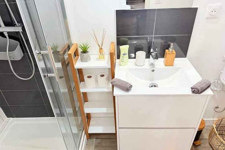 Appartement entier, L'endormi 3 - Hypercentre - 10min de Jaude Tout à pied in Clermont-Ferrand, Parc naturel régional des Volcans d'Auvergne