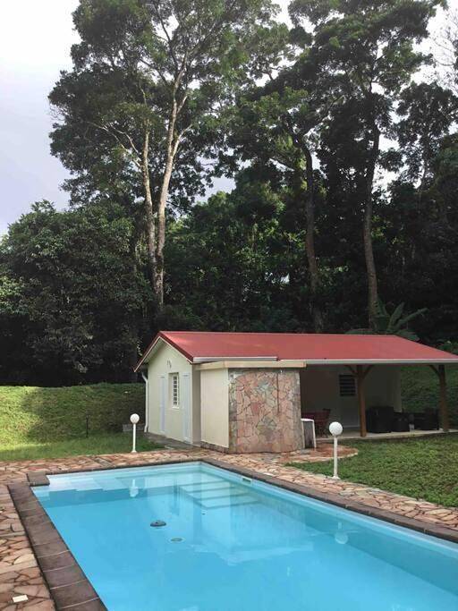 Location de vacances pour 4 personnes, avec piscine et jardin, adapté aux familles dans Saint-Joseph (Martinique) - 3