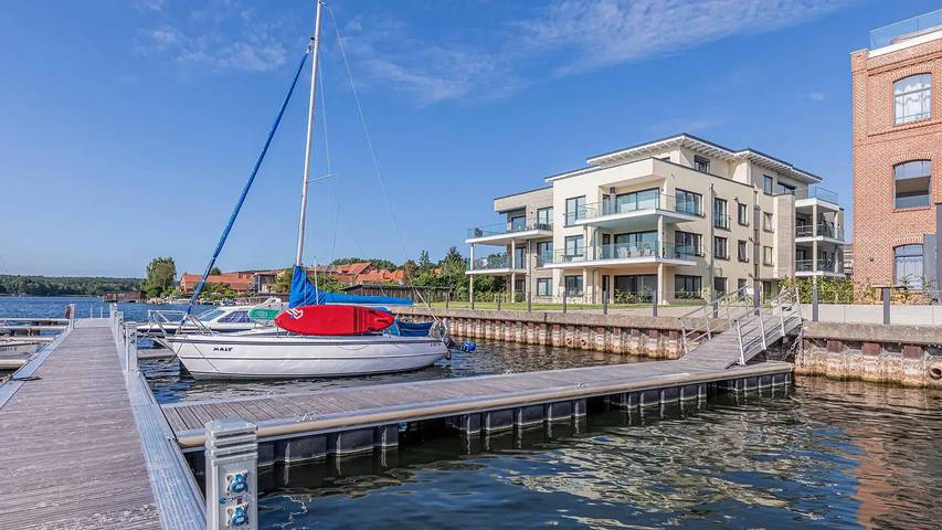 Ferienwohnung für 4 Personen, mit Terrasse in Malchow