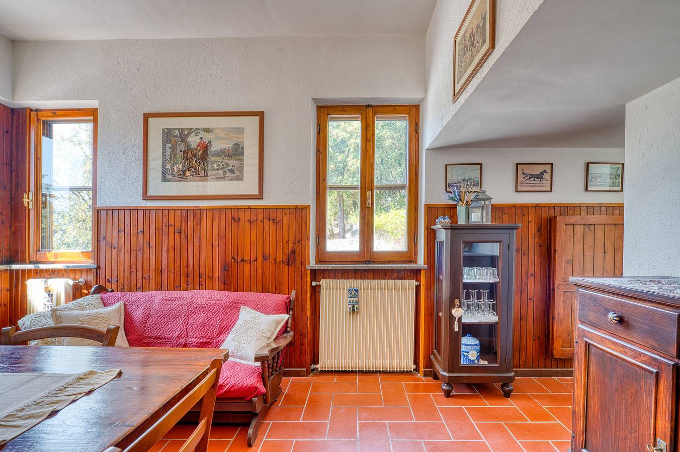 Villa 'Appartamento Villa Marta' mit Bergblick und Gemeinschaftsgarten in Spoleto, Perugia Provinz