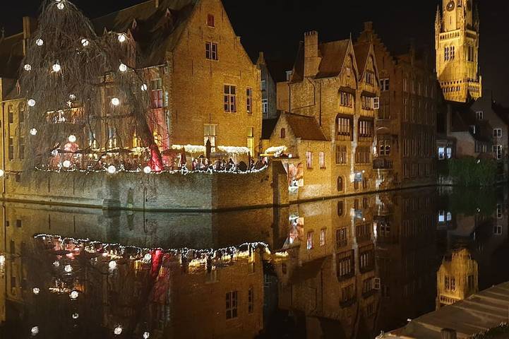 Appartement de vacances pour 12 personnes, avec balcon/terrasse et terrasse à Bruges
