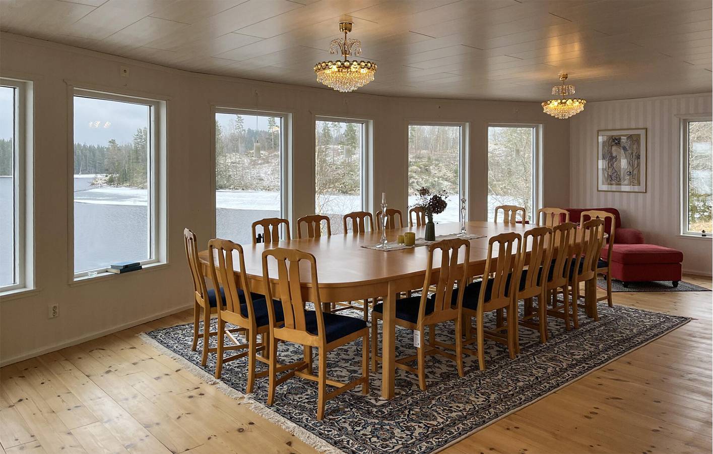 Hus för 14 Personer med terass in Nyckelvattnet, Dalsland