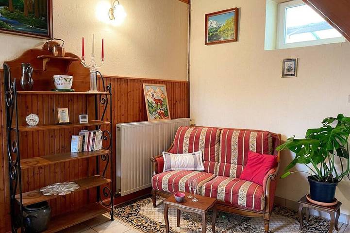 Gîte pour 2 personnes, avec sauna et jardin, animaux acceptés