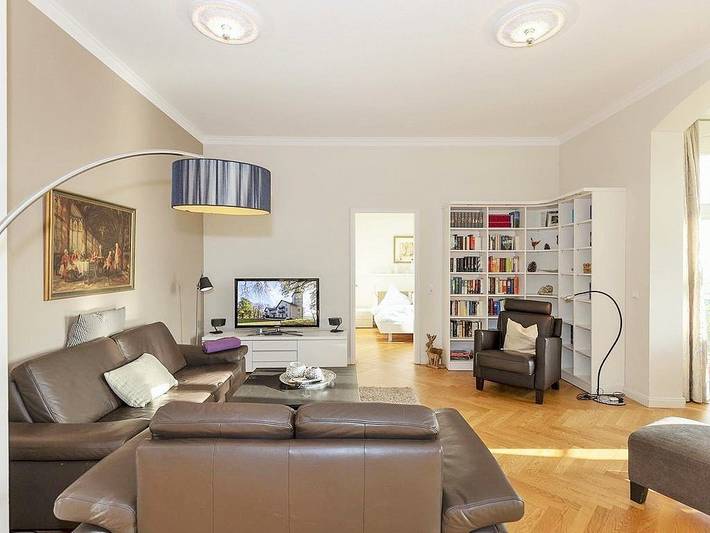 Ferienwohnung für 4 Personen, mit Balkon und Garten sowie Sauna in Bastorf - 2