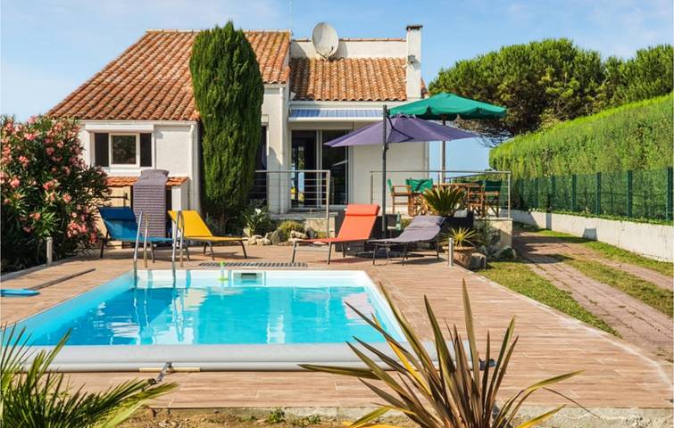 Apartamento con vistas al mar, piscina y aparcamiento in Saint-Denis-d'Oléron, Côte de Beauté