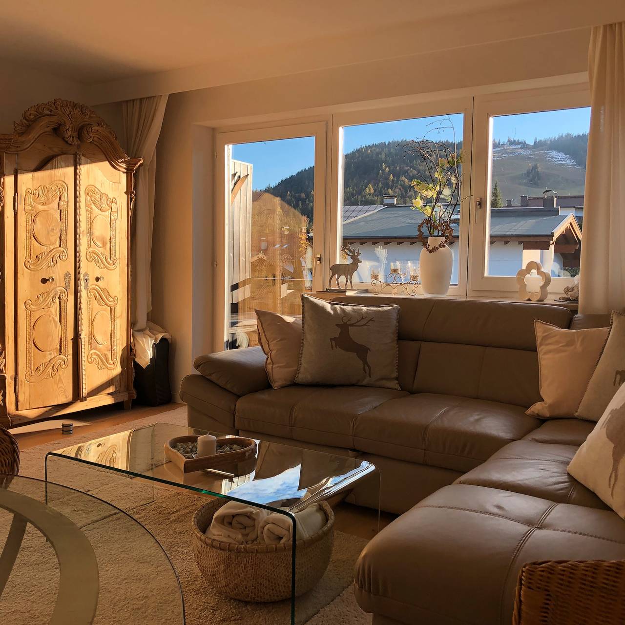 Apartamento entero, Apartamento 'Haus Excelsior Top 32' con vistas a la montaña, balcón y Wi-Fi in Seefeld in Tirol, Distrito de Innsbruck-Land