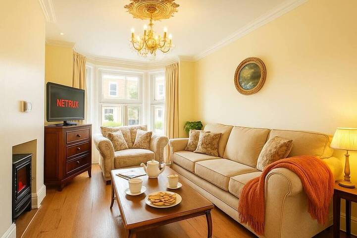 Glamping for 6 people, with garden in Nottinghamshire