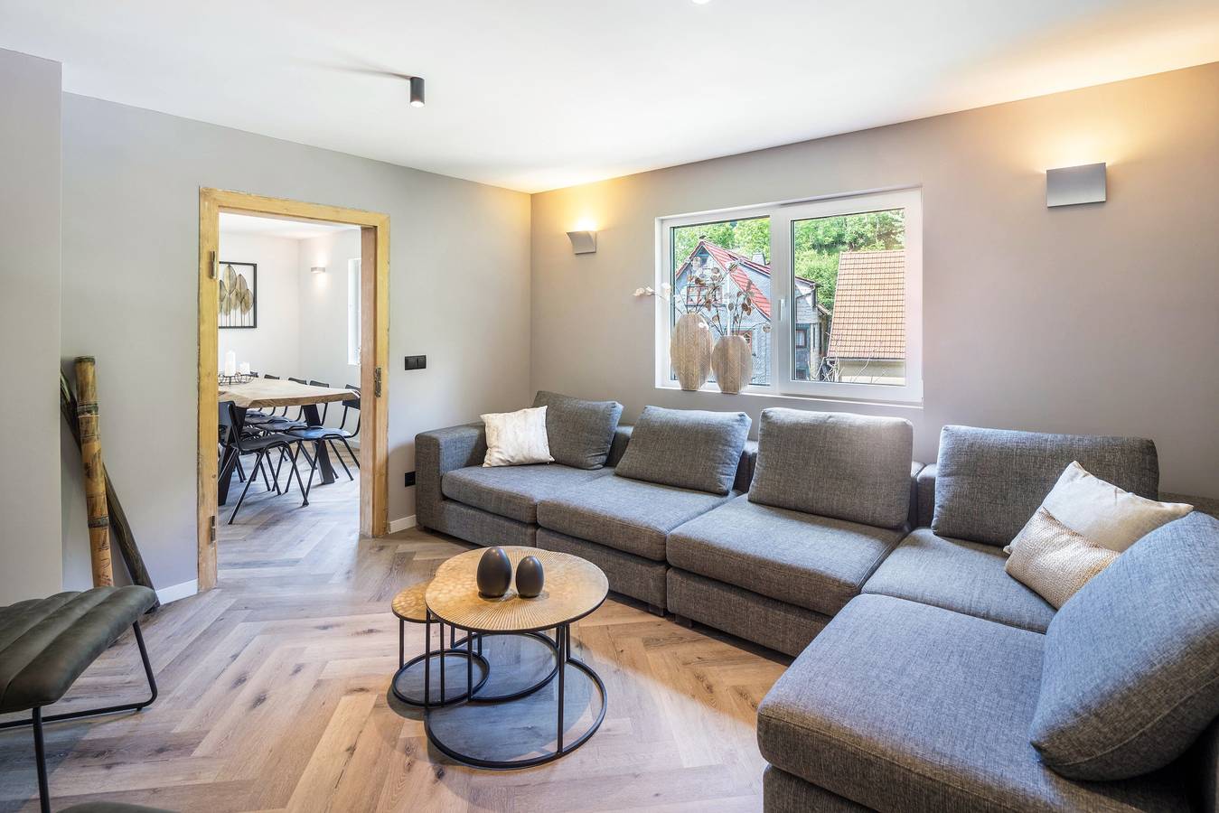 Ferienhaus Haus Waldberg mit großem Garten und überdachter Veranda in Unterschönau, Rennsteig