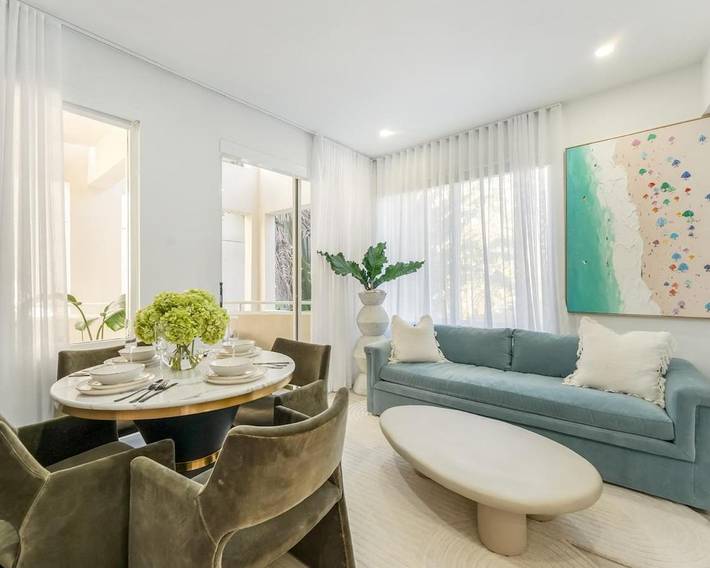 Appartement de vacances pour 5 personnes, avec piscine ainsi que vue et terrasse, animaux acceptés - 1