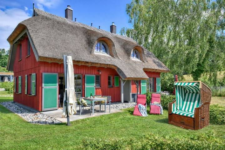 Ferienhaus für 5 Personen, mit Garten und Sauna
