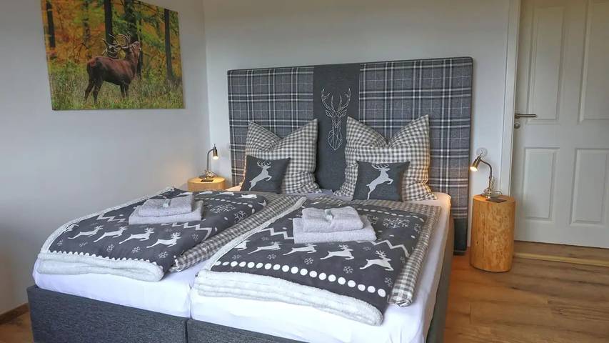 Chalet für 10 Personen, mit Whirlpool und Terrasse sowie Garten und Sauna im Thüringer Wald - 2