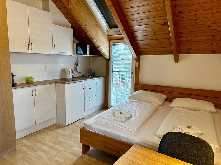 Ferienwohnung für 3 Personen, mit Garten und Ausblick in Wien - 4