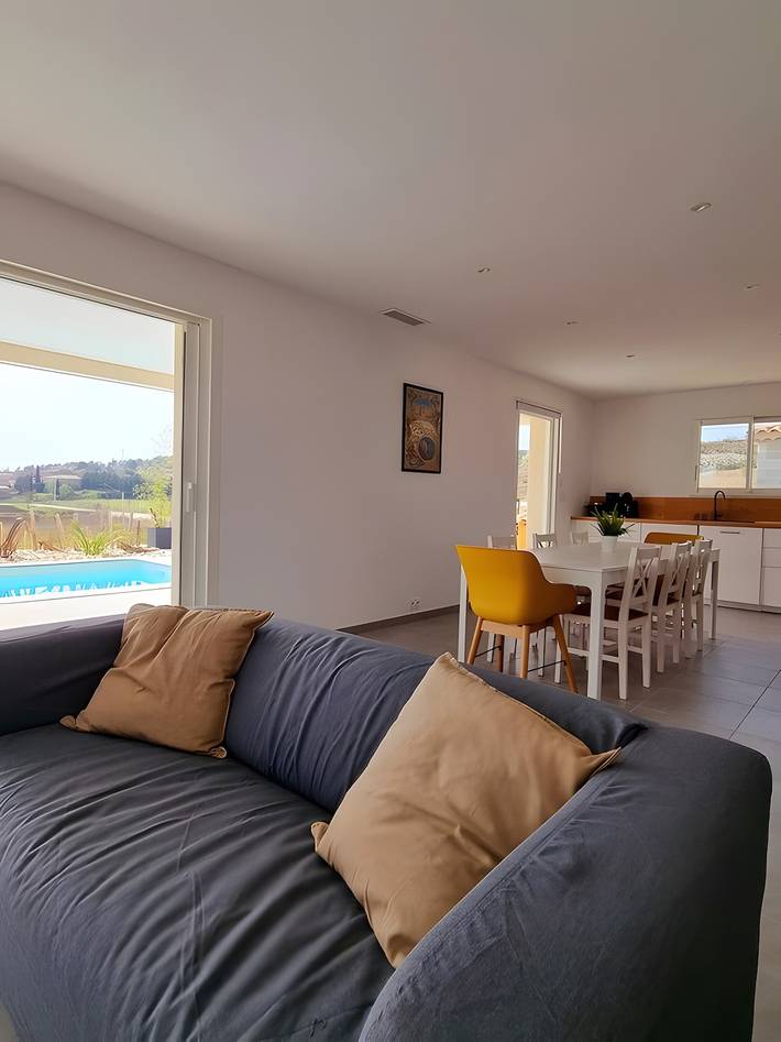 Location de vacances pour 8 personnes, avec jardin à Goudargues - 3