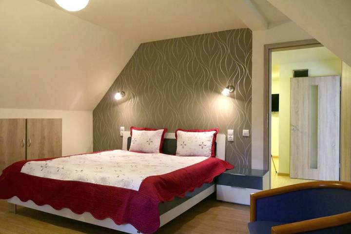 Appartement de vacances pour 4 personnes, avec balcon et vue