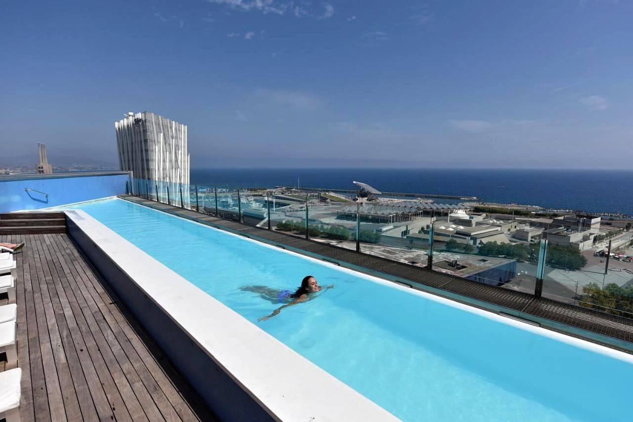 Hôtel pour 10 personnes avec terrasse in Barcelone, Barcelonès