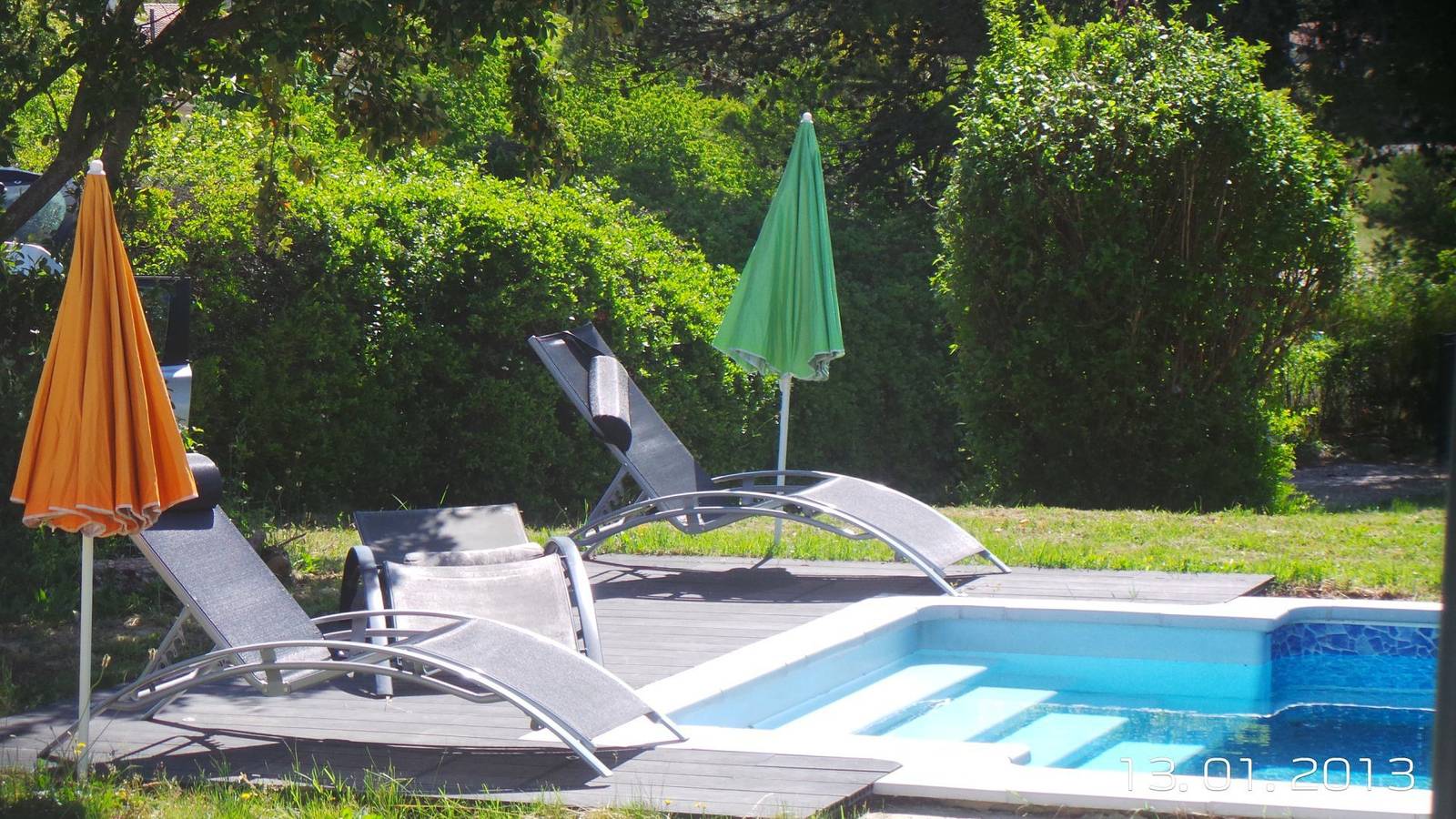 Maison sur grand terrain vue panoramique piscine in Mane, Parc naturel régional du Luberon