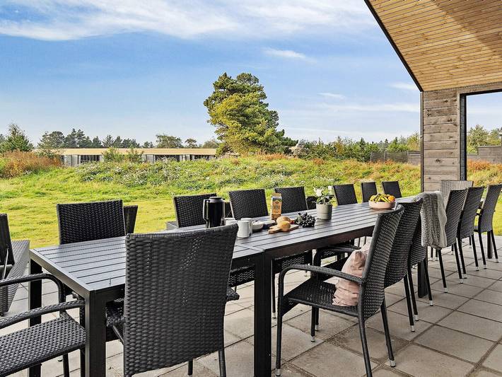 Ferienhaus für 18 Personen, mit Terrasse und Pool sowie Sauna auf Rømø - 3