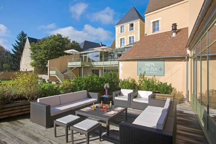 Hôtel pour 3 personnes, avec terrasse et jardin