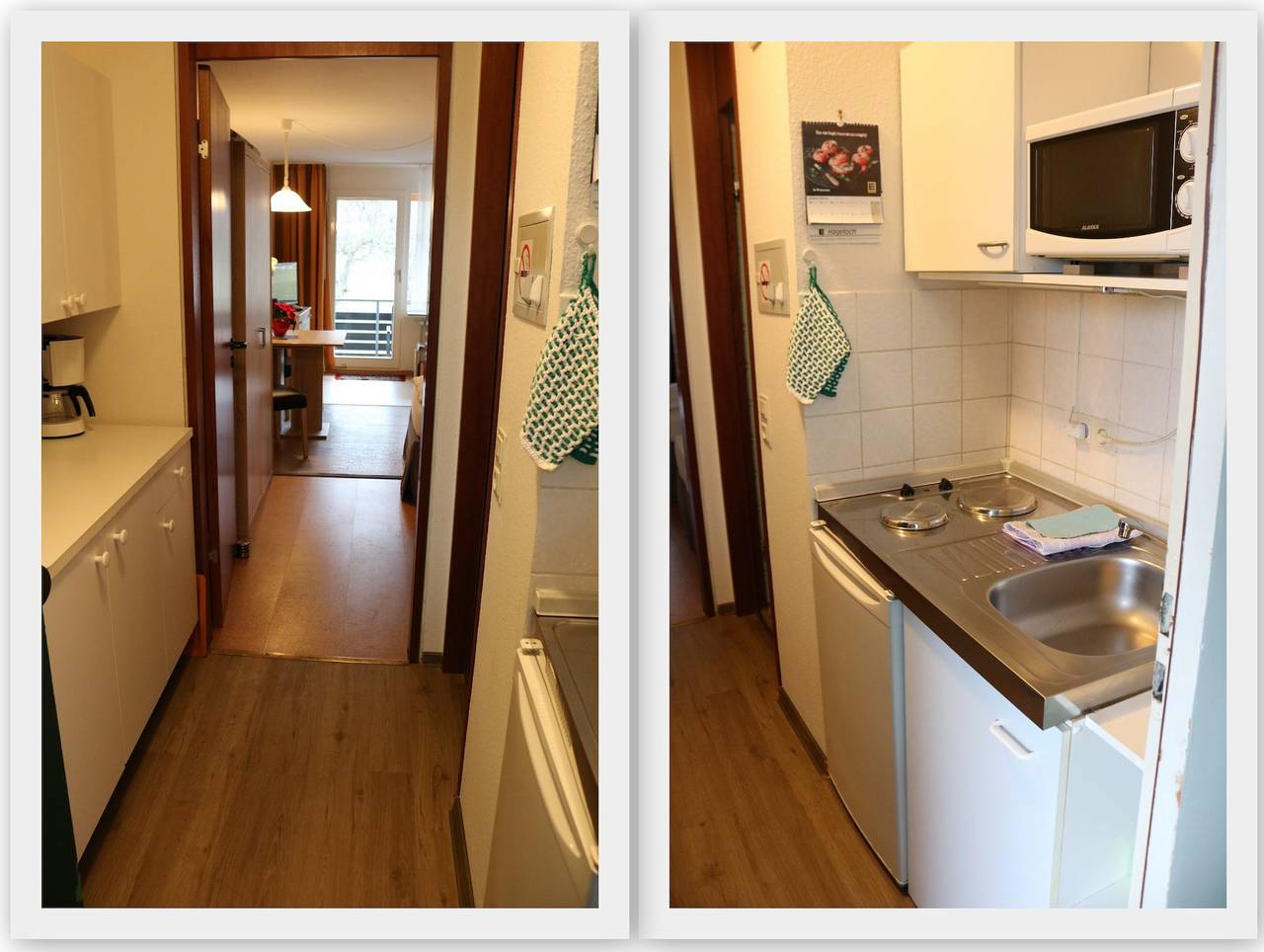 Ganze Ferienwohnung, Appartement 118 (Susanne Kreckwitz) - 1-Zimmer Appartement mit 35qm, Balkon, max. 2 Personen in Beuren, Albsteig Etappe 9