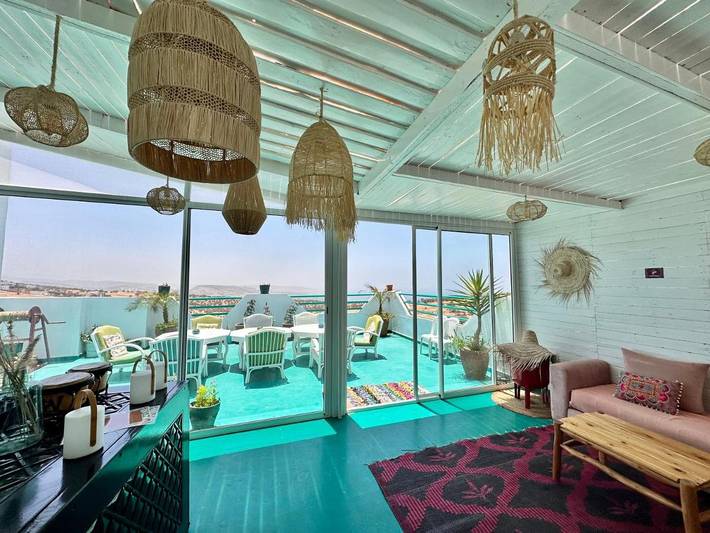 Maison d’hôte pour 2 personnes, avec balcon et jacuzzi à Taghazout (village) - 3