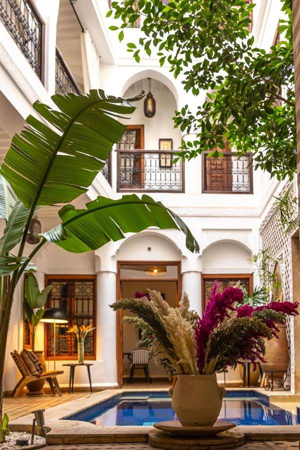 Riad pour 2 personnes, avec piscine et terrasse à Marrakech