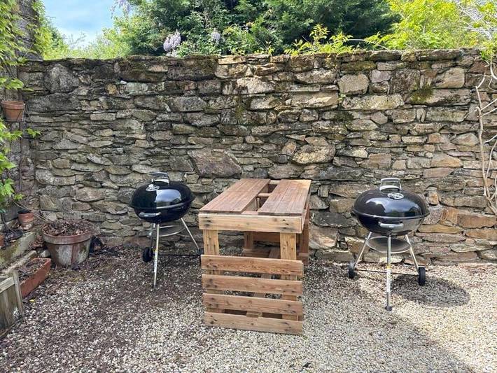Gîte pour 8 personnes, avec piscine et jardin, adapté aux familles à Lédergues - 4