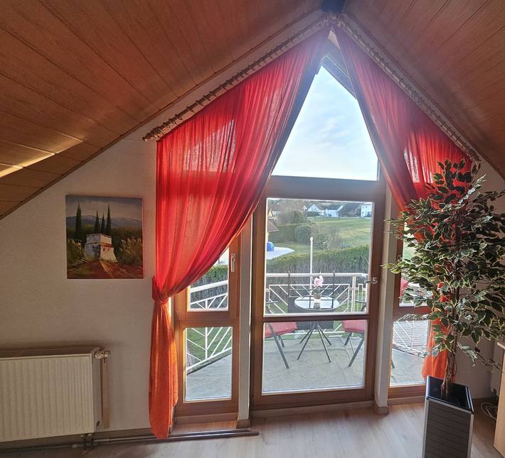 Appartement entier, Appartement 'Herdi-Schön' avec balcon in Herdwangen-Schönach, Region Bodensee-Oberschwaben