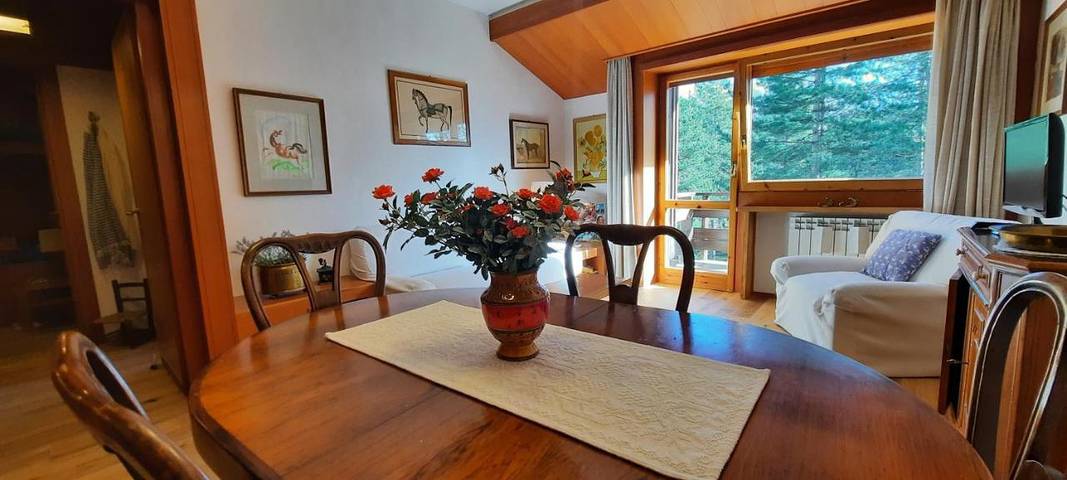 Appartamento per 4 persone, con Balcone e Terrazza nonché Giardino e Panorama in Parco nazionale d’Abruzzo