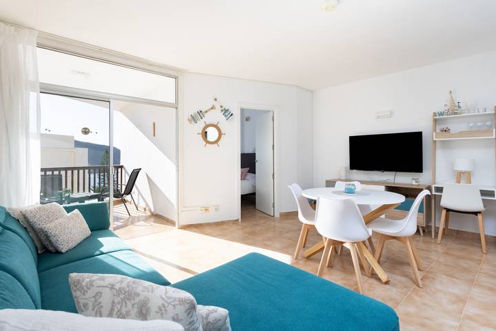 Ganze Wohnung, Ferienwohnung für 3 Personen mit Balkon in Los Cristianos, Arona