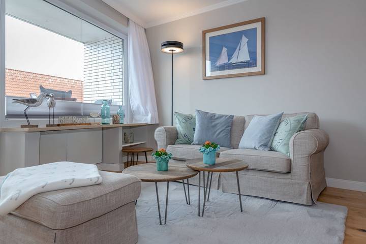 Ganze Wohnung, Ferienwohnung Nordwind – Zentrale Wohlfühlauszeit für Zwei in Westerland! in Westerland, Sylt (Gemeinde)