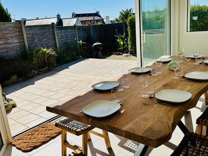 Location de vacances pour 6 personnes, avec terrasse et jardin à Ploudalmézeau - 2