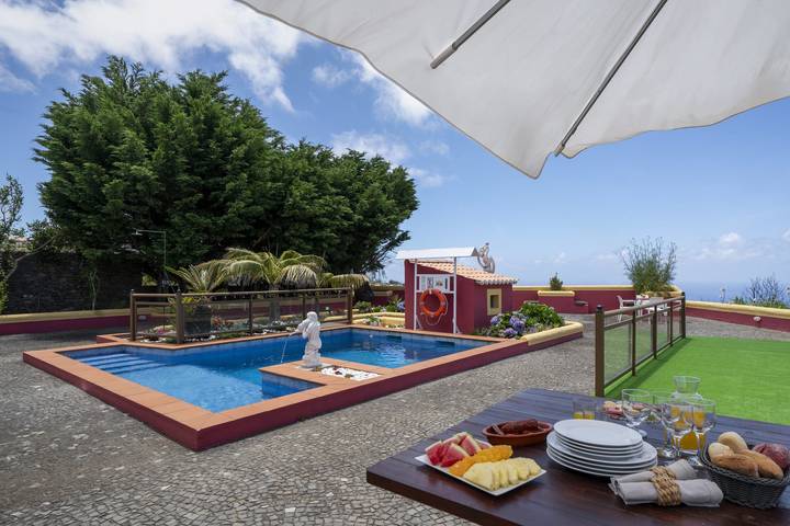 Ferienhaus für 6 Personen, mit Pool und Terrasse sowie Garten auf Madeira - 4