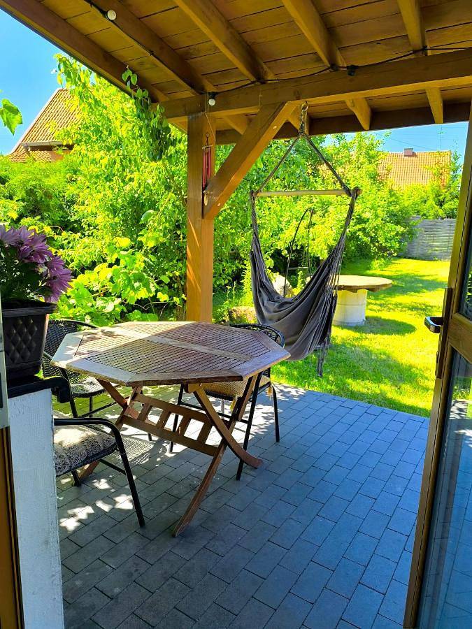 Ferienhaus für 6 Personen, mit Terrasse und Garten sowie Ausblick