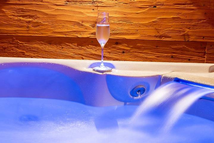 Ferienhaus für 4 Personen, mit Pool und Sauna sowie Whirlpool und Garten in Drachselsried - 4