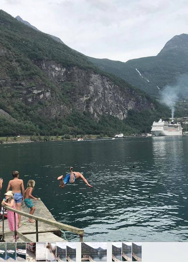 Ferienhaus für 2 Personen, mit Terrasse und Seeblick sowie Ausblick in Geirangerfjord - 4