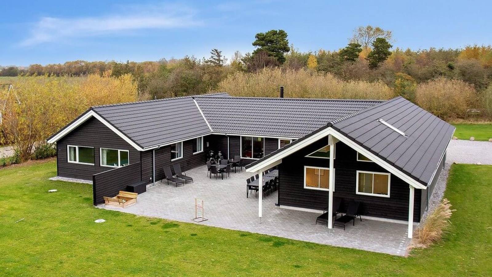 20-person pool house, Marielyst. Book No. 469 at Villavilla in Swedish Baltic Sea