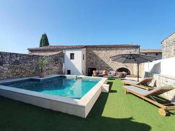 Cottage pour 6 personnes, avec piscine et jardin à Garrigues-Sainte-Eulalie