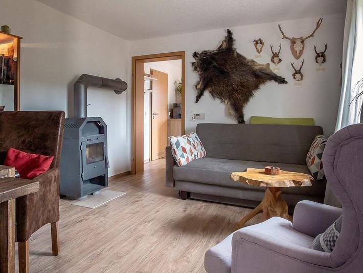 Ferienwohnung für 4 Personen, mit Terrasse und Garten