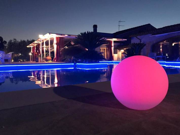 B&b per 3 persone, con Terrazza e Giardino nonché Piscina a Vetralla