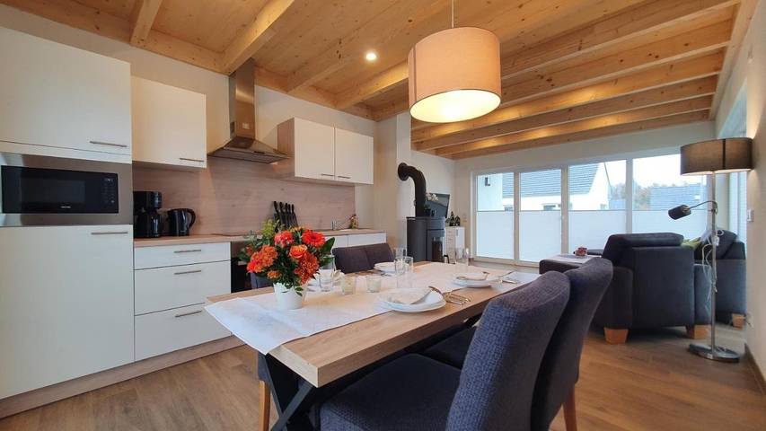 Ferienhaus für 4 Personen, mit Terrasse und Garten sowie Sauna in Prüm