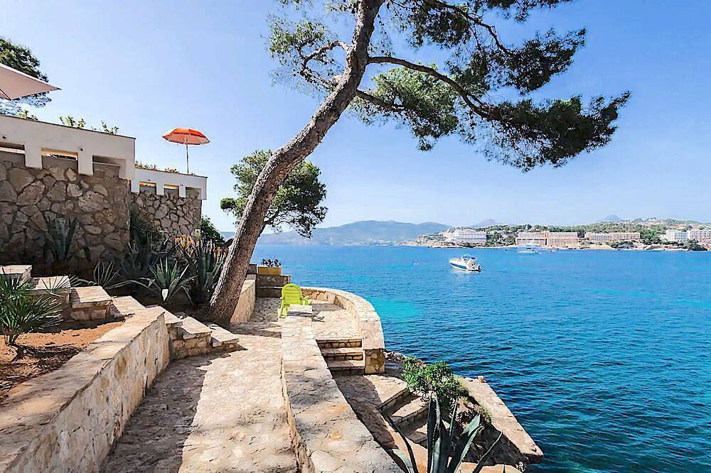 Blau Villa ⚓️ Bucht von Santa Ponsa - mit privatem Zugang zum Meer in Santa Ponsa, Calvià