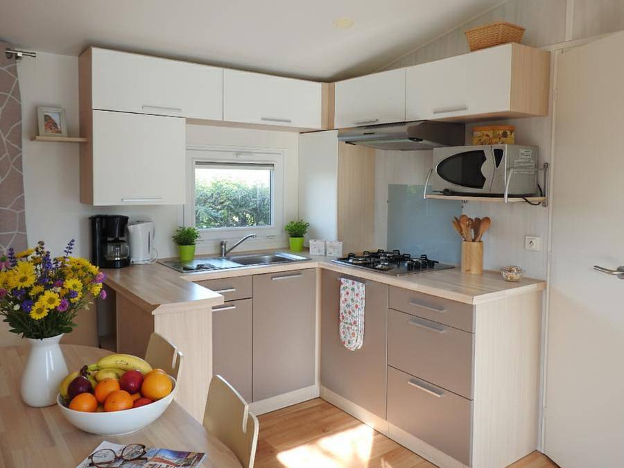 Sunêlia Camping les Nids du Lac - Mobilheim 6 personen - Mh3 Flores-3 38 m² in Sanchey, Épinal und Umgebung
