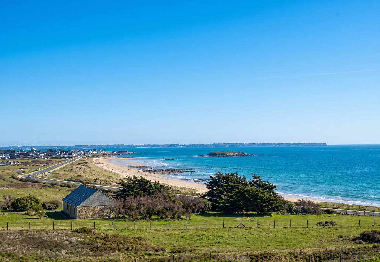 Appartement entier, Appartement vue mer et piscine à Guidel - 42m² - Tennis in Guidel, Côte des Mégalithes