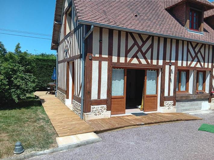 Location de vacances pour 7 personnes, avec jardin et vue, animaux acceptés à Saint-Hymer