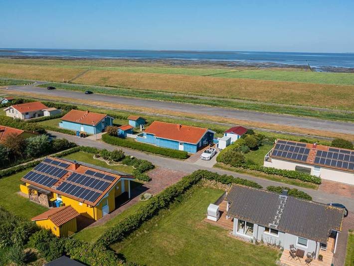 Ferienhaus für 5 Personen, mit Terrasse und Sauna, kinderfreundlich in Wesselburenerkoog - 2