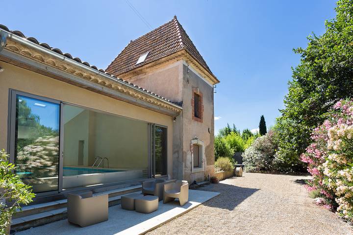 Gîte pour 6 personnes, avec piscine, adapté aux familles