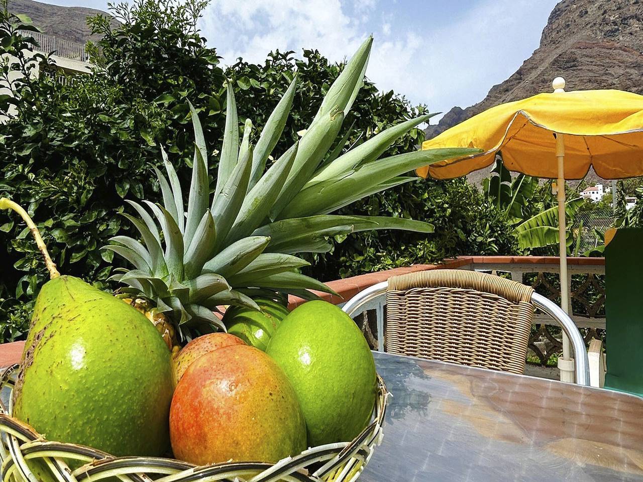 Charmantes Haus mit Terrasse und Wlan in Valle Gran Rey in La Puntilla, Valle Gran Rey