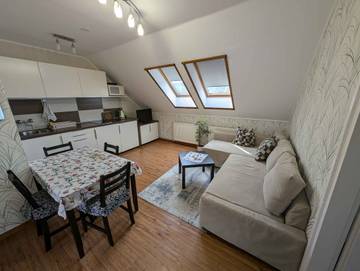 Cottage pour 4 personnes, avec jardin, animaux acceptés à Tihany