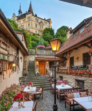 Maison d’hôte pour 2 personnes, avec jardin dans Sighișoara